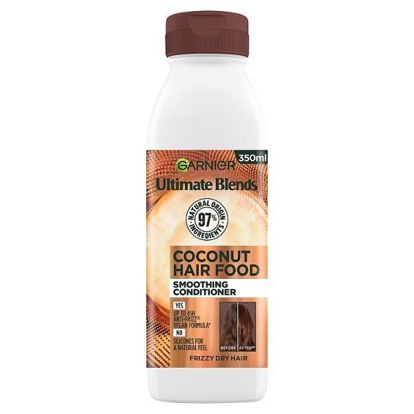 Garnier Ultimate Blends Hair Food Papaya Conditioner 350ml Smoothing Coconut