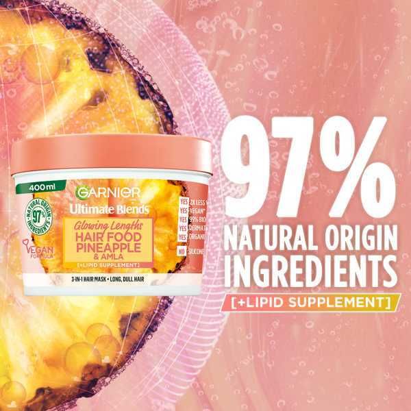 Garnier Ultimate Blends Pineapple Hair Mask Treatment 400ml
