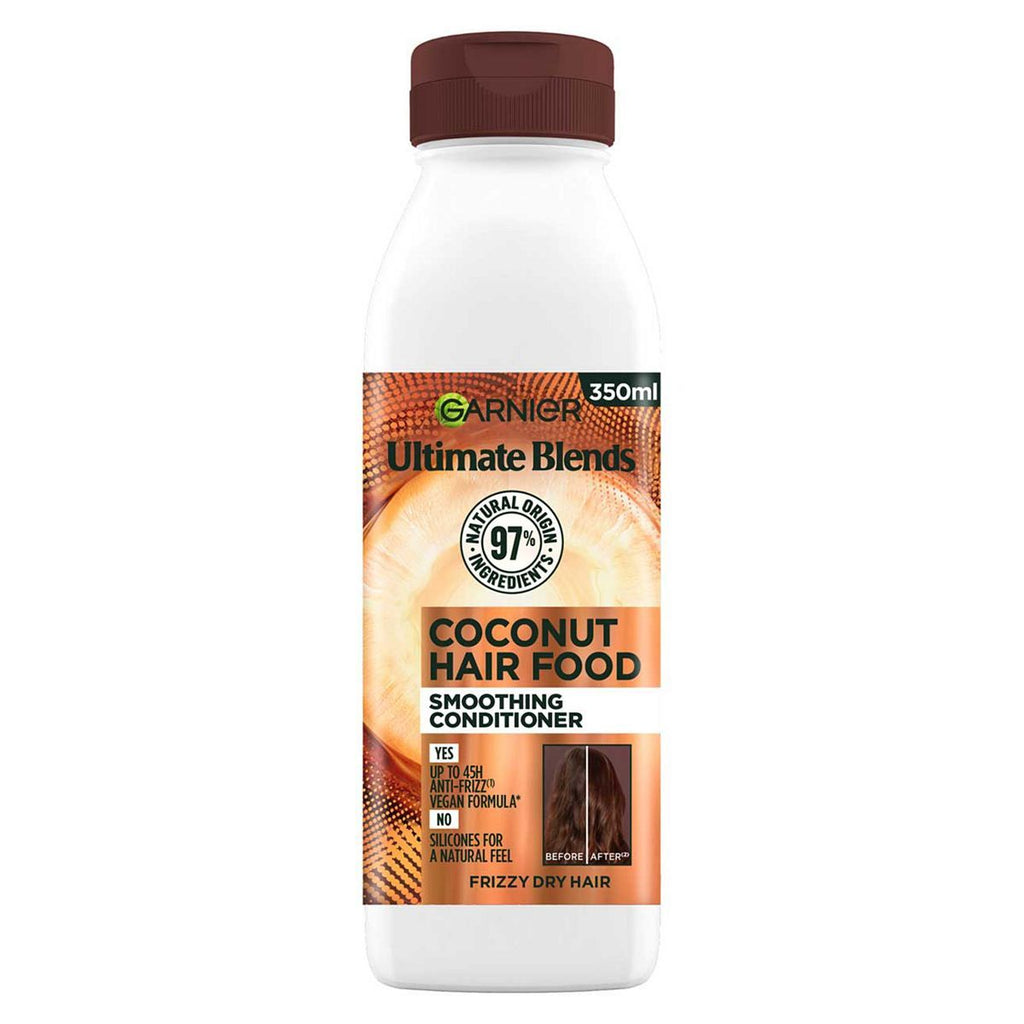 Garnier Ultimate Blends Smoothing Hair Food Coconut Conditioner For Frizz-prone Hair 350ml