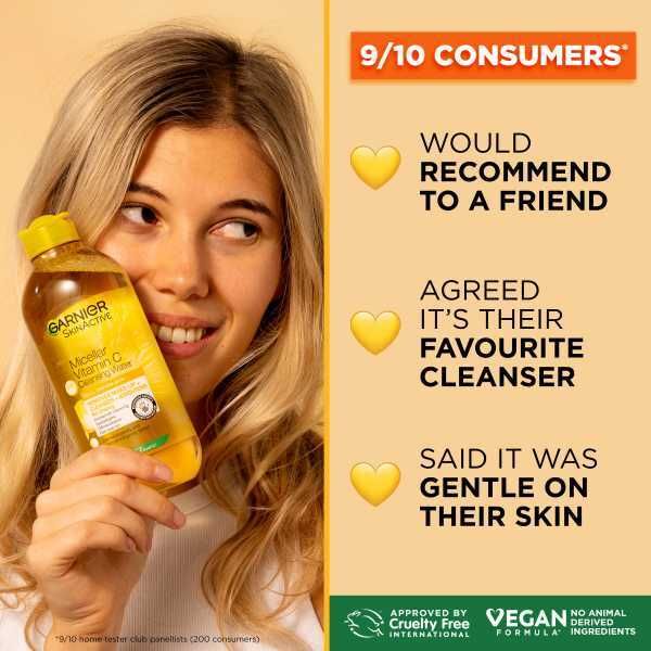 Garnier Vitamin C Micellar Water 400Ml