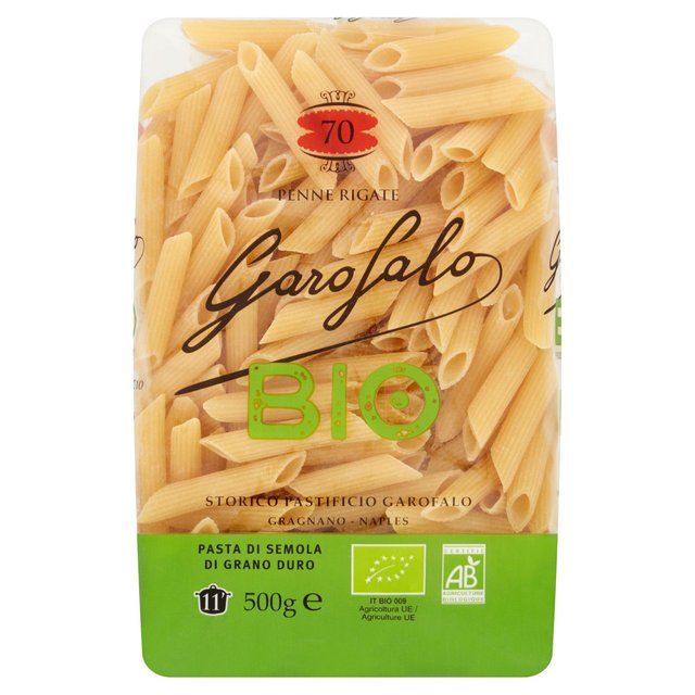 Garofalo Organic Penne Ziti Rigate Pasta   500g