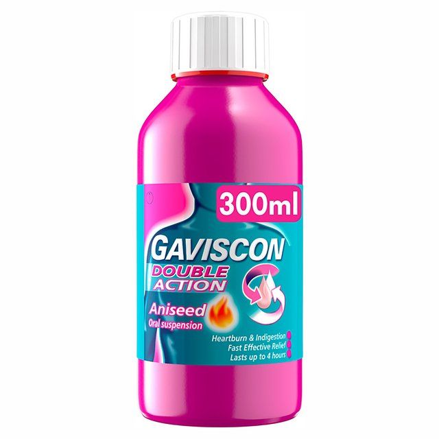 Gaviscon Double Action Liquid Heartburn Indigestion Aniseed   300ml