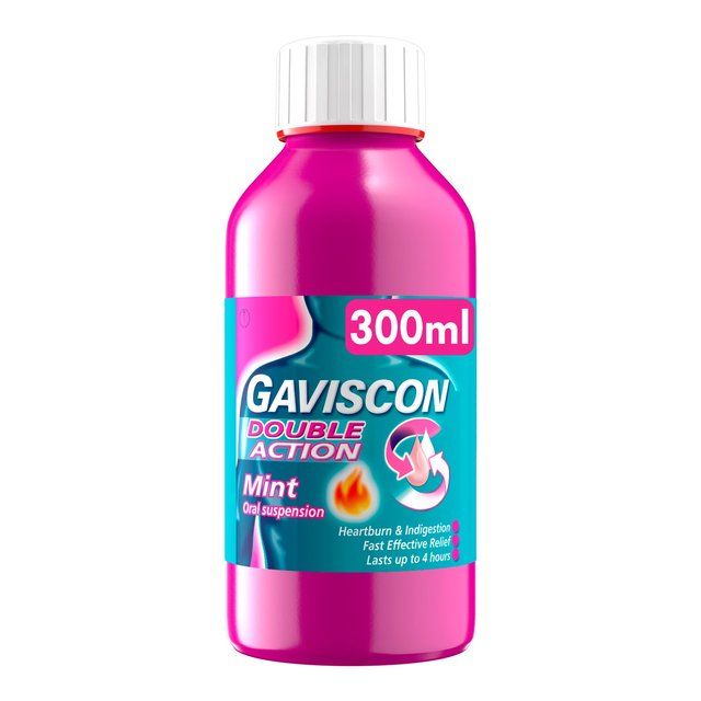 Gaviscon Double Action Liquid Heartburn Indigestion Mint   300ml