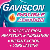 Gaviscon Double Action Liquid Heartburn Indigestion Mint   600ml