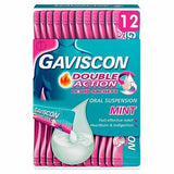 Gaviscon Heartburn Double Action Liquid Sachets x12