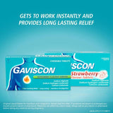 Gaviscon Heartburn &amp;amp; Indigestion Relief Peppermint Flavour Tablets   24 per pack