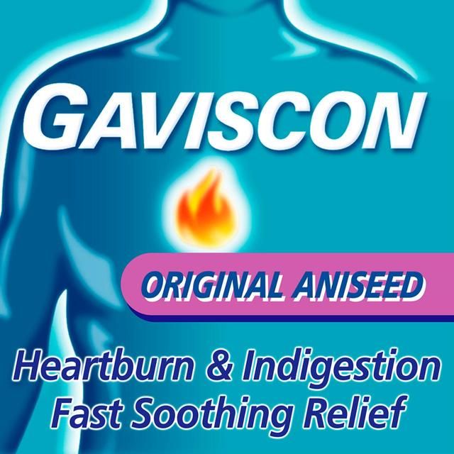 Gaviscon Liquid Heartburn &amp;amp; Indigestion Aniseed   300ml