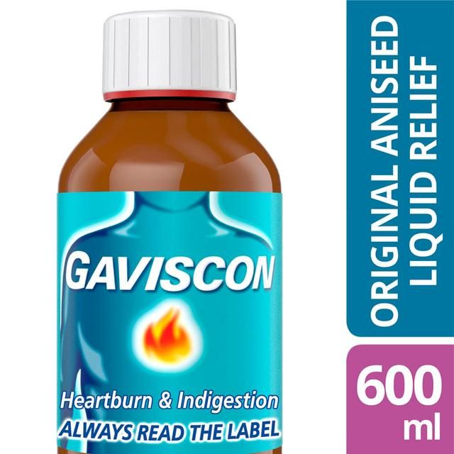 Gaviscon Liquid Heartburn &amp;amp; Indigestion Aniseed   600ml