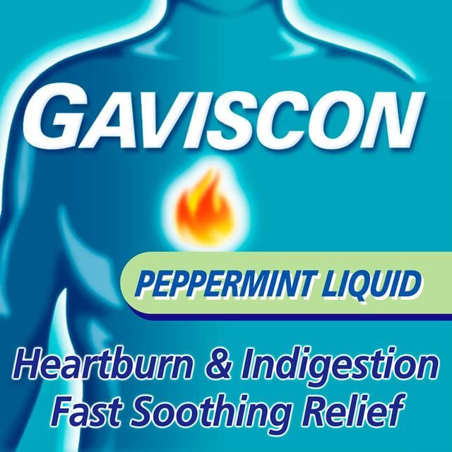 Gaviscon Liquid Heartburn &amp;amp; Indigestion Peppermint   600ml