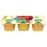 Gefen Natural Apple Sauce Mini Cups   6 x 113g