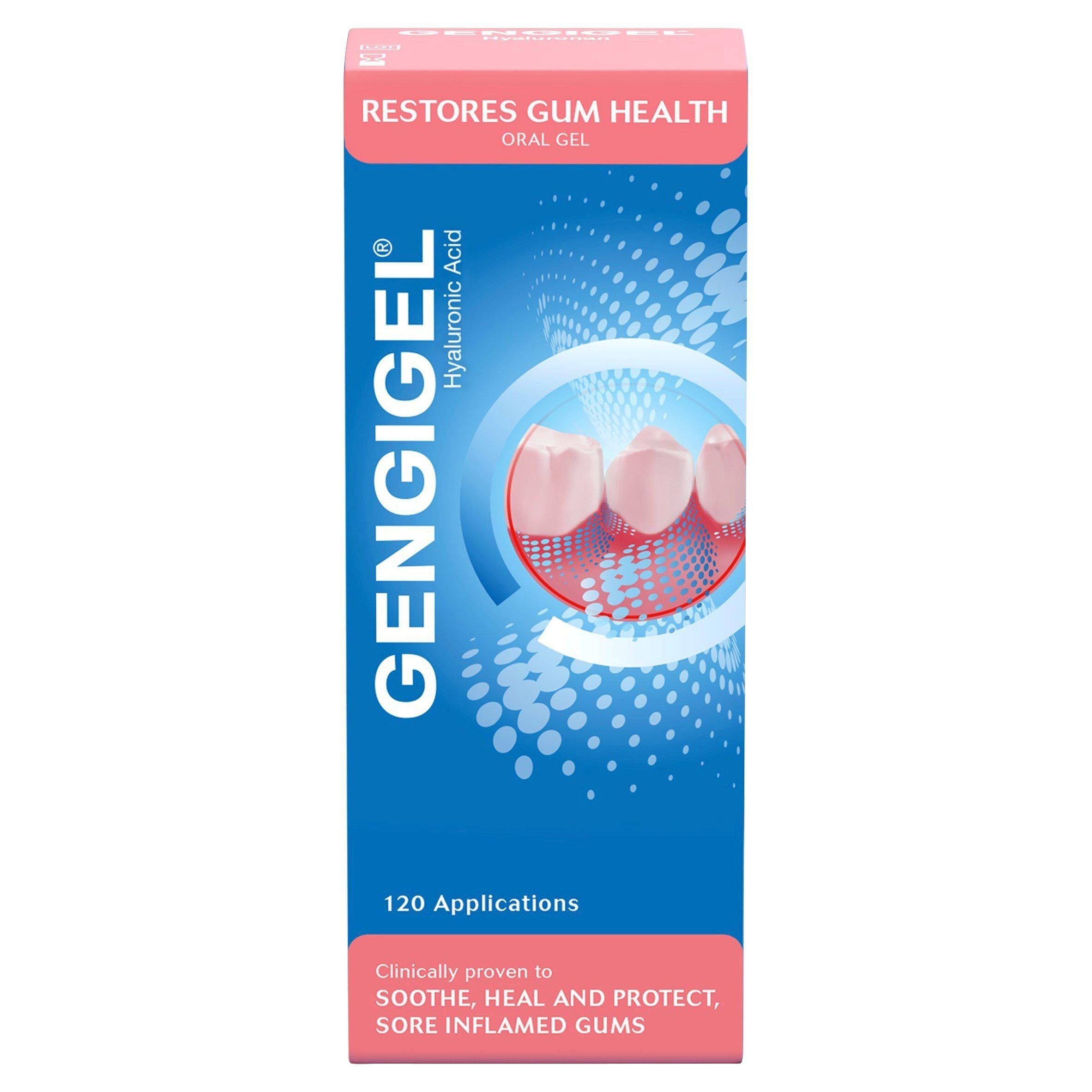 Gengigel Hyaluronic Acid Oral Gel 120 Applications 20ml