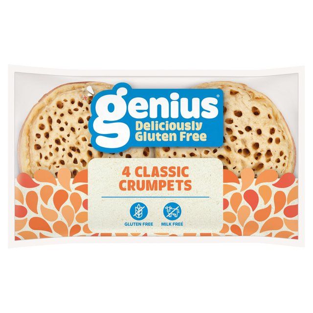 Genius Gluten Free Crumpets   4 per pack