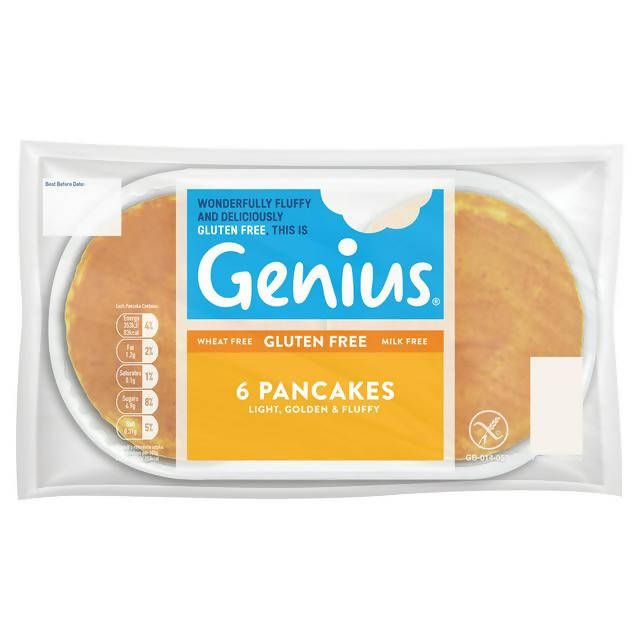 Genius Gluten Free Pancakes x6