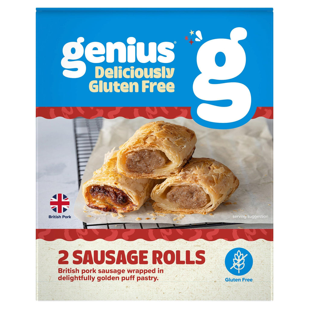 Genius Gluten Free Sausage Rolls x2