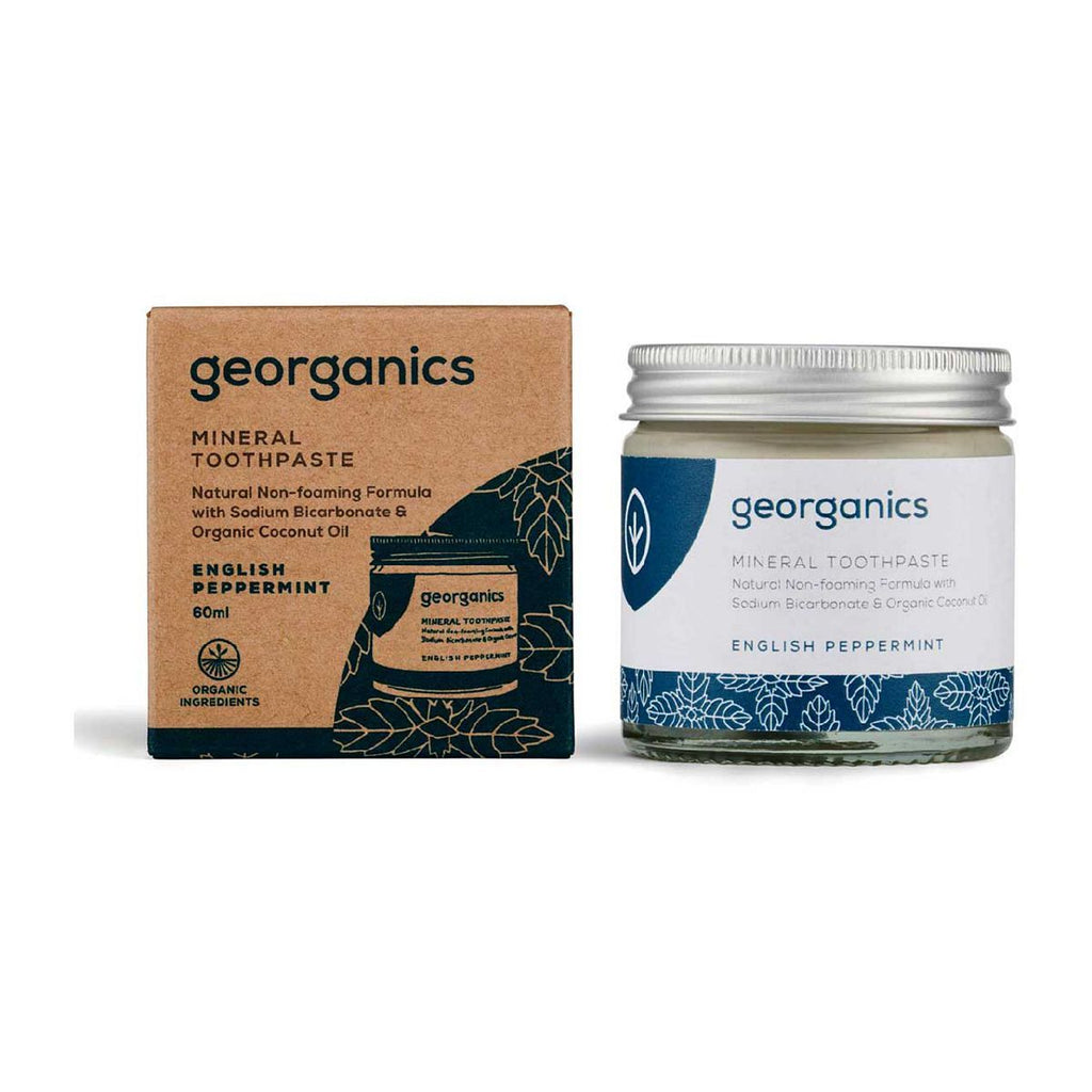 Georganics Mineral Toothpaste - English Peppermint 60ml