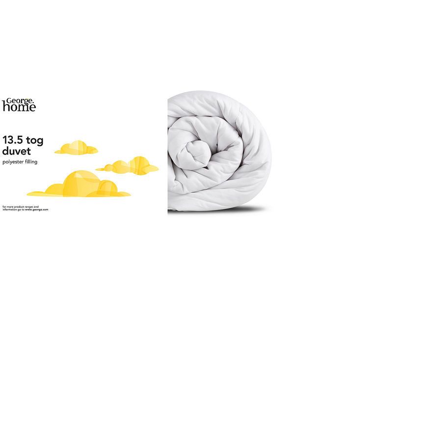 George Home 13.5 Tog Basic Single Duvet