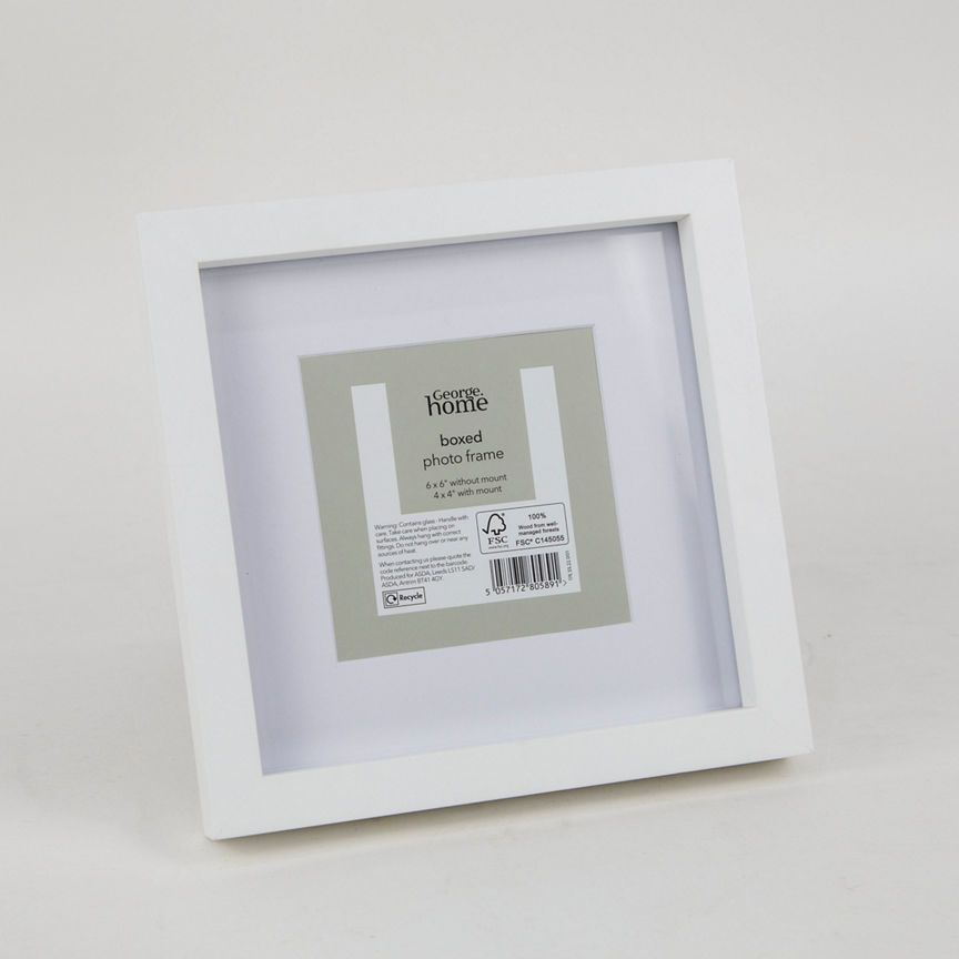 George Home 6 x 6 Inch Boxed Frame