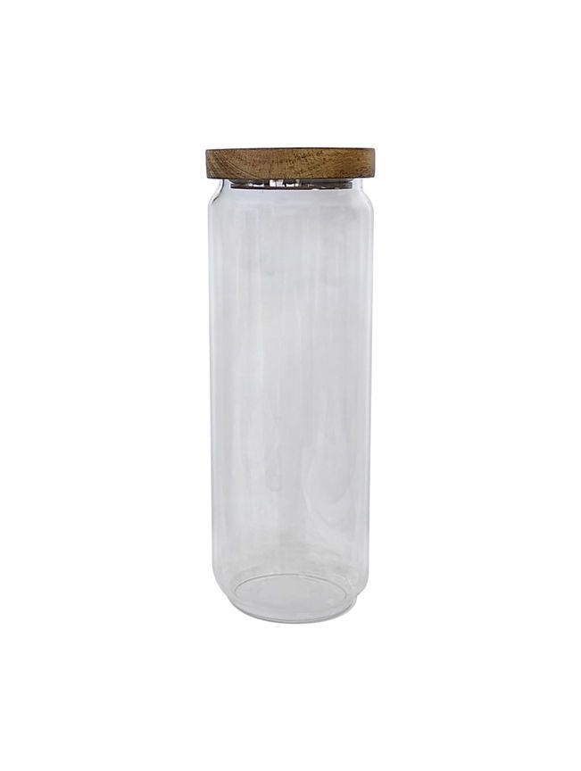 George Home Acacia Lid Canister