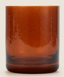 George Home Amber Bubble Tumbler