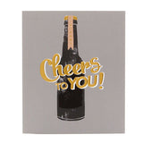 George Home Beer Bottle Birthday Card