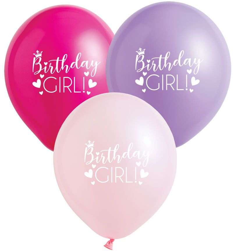 George Home Birthday Girl Balloons