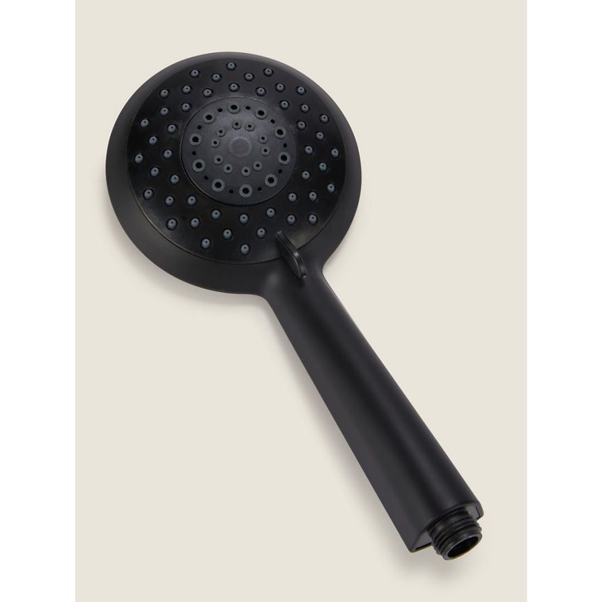 George Home Black 5-Function Shower Head