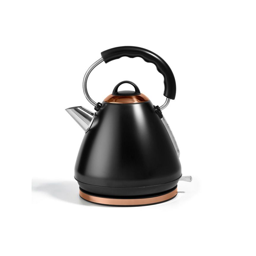 George Home Black Fast Boil Pyramid Kettle GPK401RG-21