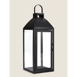 George Home Black Medium Metal Lantern