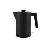 George Home Black Ribbed Fast Boil Kettle 1.7L