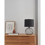 George Home Black Wire Table Lamp