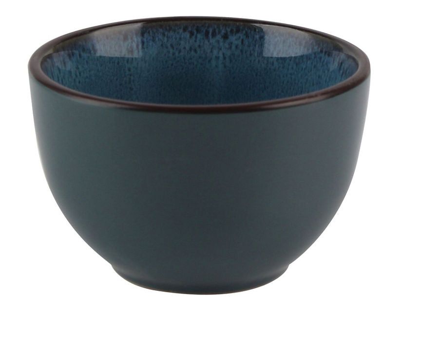 George Home Blue Reactive Glaze Nibble Bowl