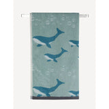 George Home Blue Whale Hand Towel