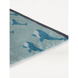 George Home Blue Whale Hand Towel