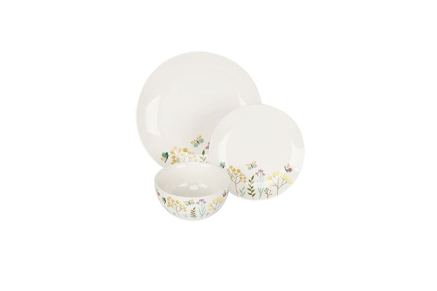 George Home Butterfly Meadow Dinner Set - 12 Piece