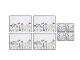 George Home Butterfly Meadow Placemat &amp;amp; Coaster Set