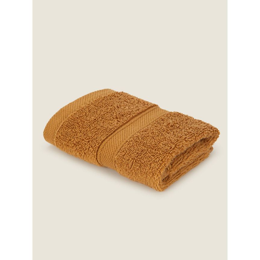 George Home Butterscotch Super-Soft Cotton Face Cloth