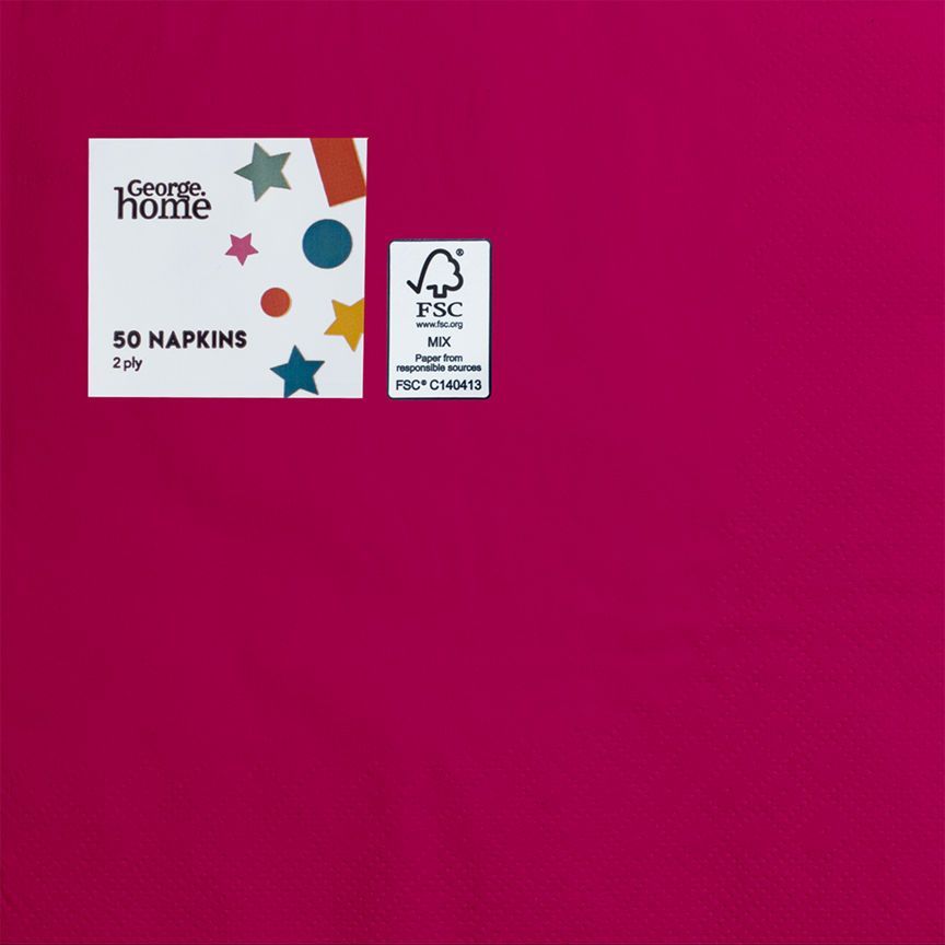 George Home Cerise Napkins