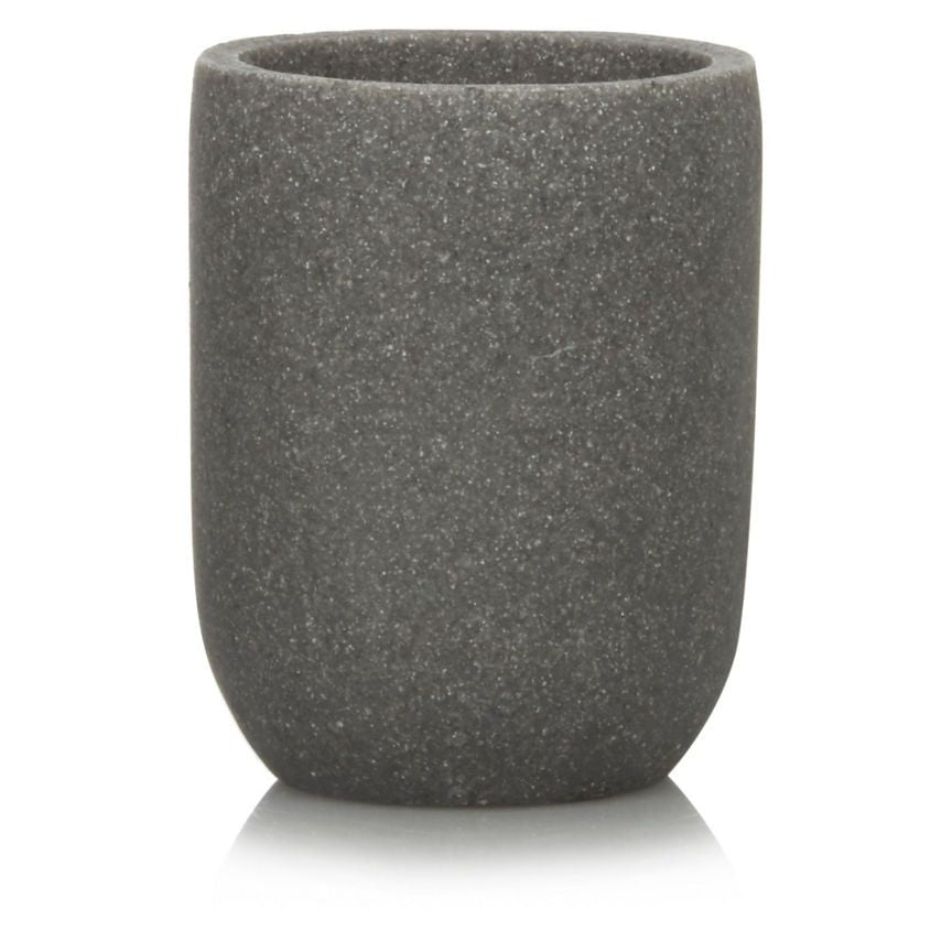 George Home Charcoal Sandstone Effect Tumbler