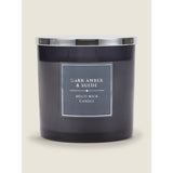 George Home Dark Amber &amp;amp; Suede XL Multiwick Candle