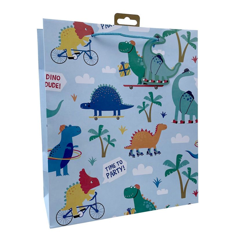 George Home Dino Large Gift Bag