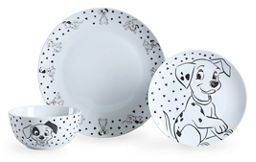 George Home Disney 101 Dalmatians Dinner Set 12 Piece