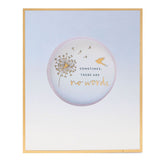 George Home Dove and Flower Sympathy Card