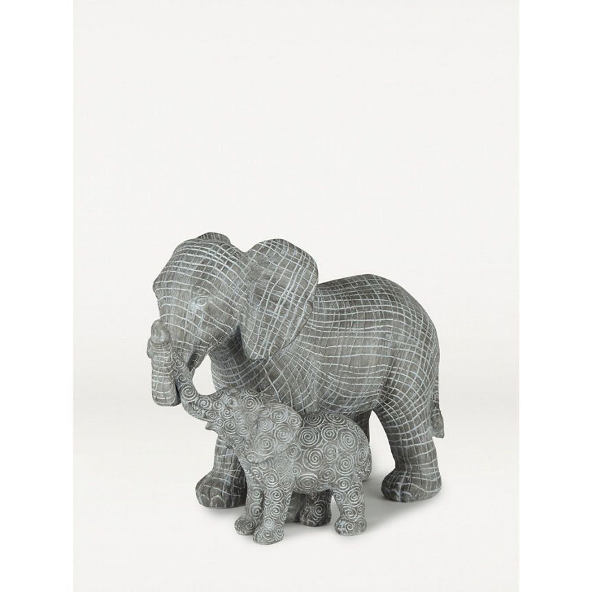 George Home Elephant Family Ornament