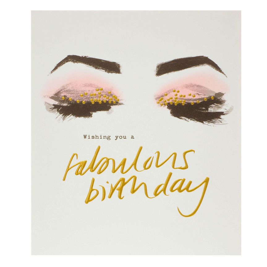 George Home Fabulous Eyes Birthday Card