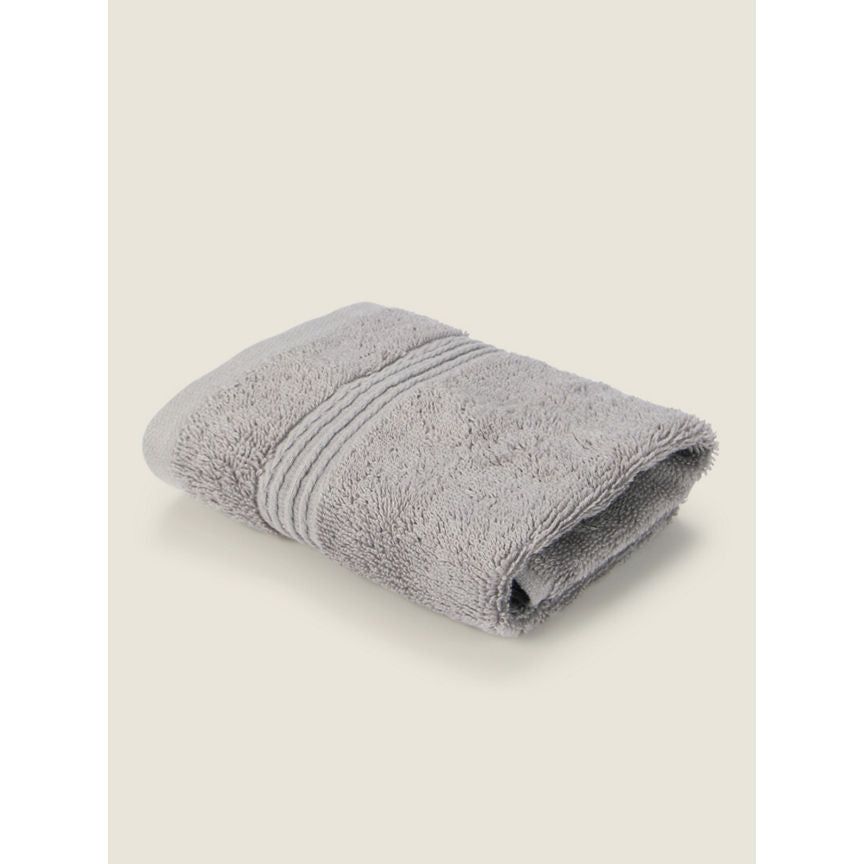 George Home Grey Egyptian Cotton Face Cloth