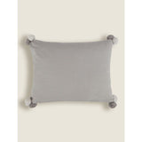 George Home Grey Forever Love Slogan Cushion