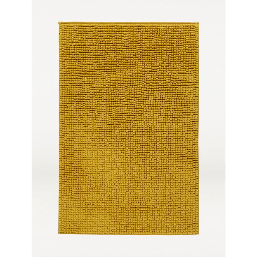 George Home Honey Solid Chenille Bath Mat