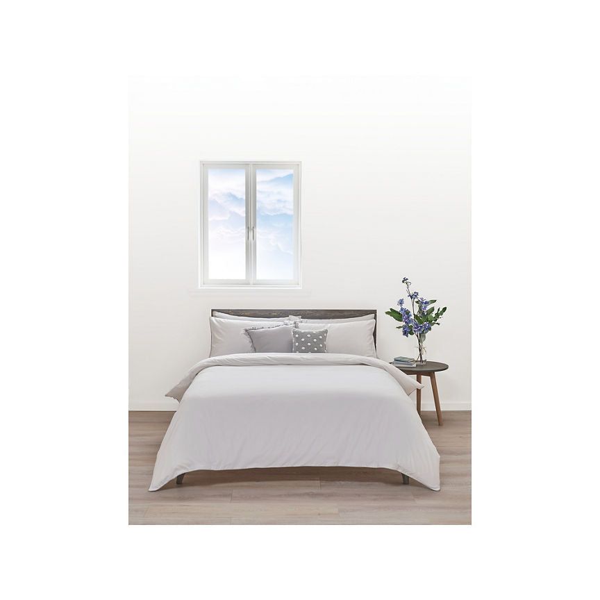 George Home Just Wellness White TENCEL™ Duvet Set - King