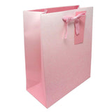 George Home Large Pink Glitter Ombr&amp;eacute; Gift Bag