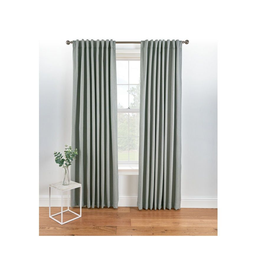 George Home Light Grey Blackout Curtains